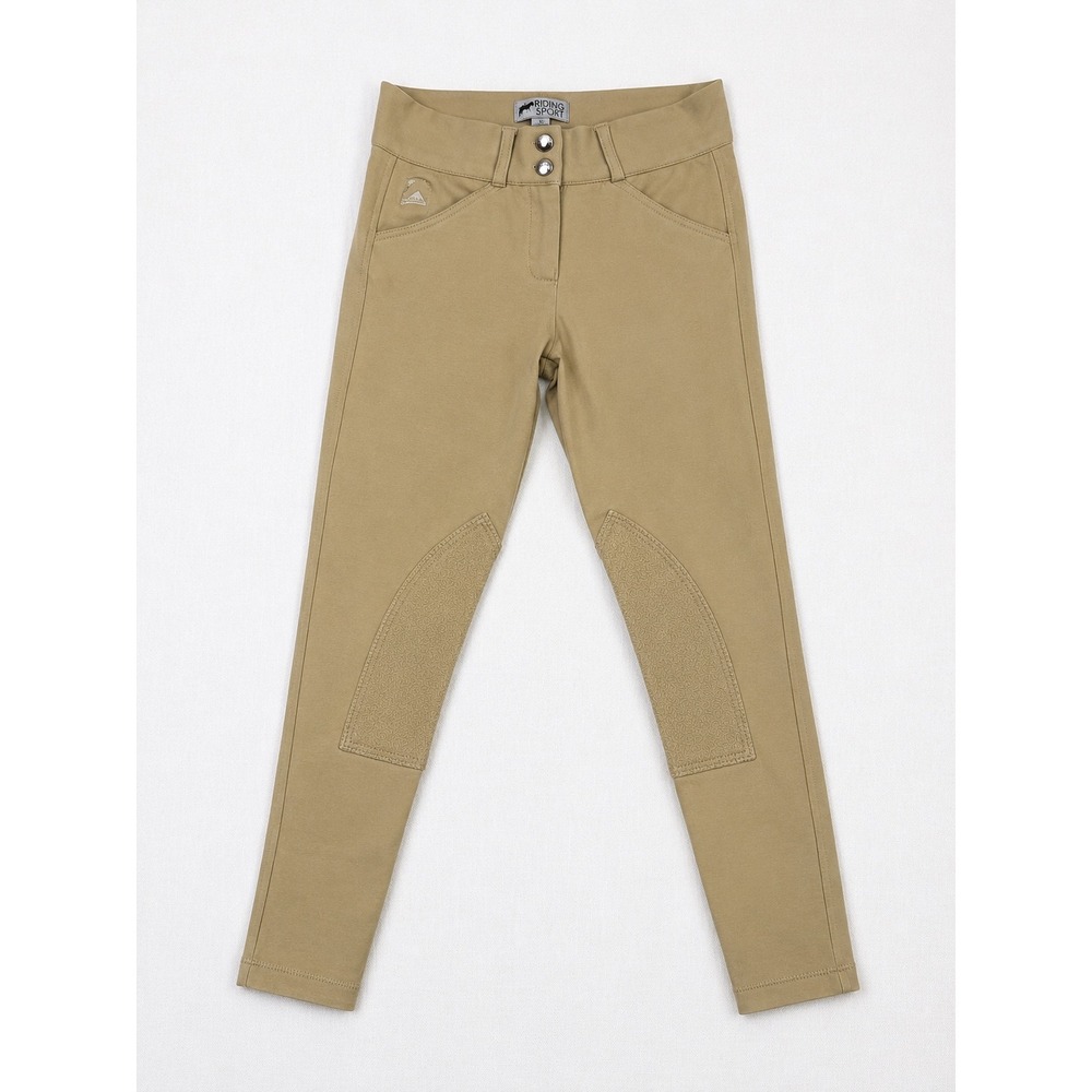 Riding Sport Dover Saddlery Tan Equestrian Breeches Size 24 Knee Patch Pants